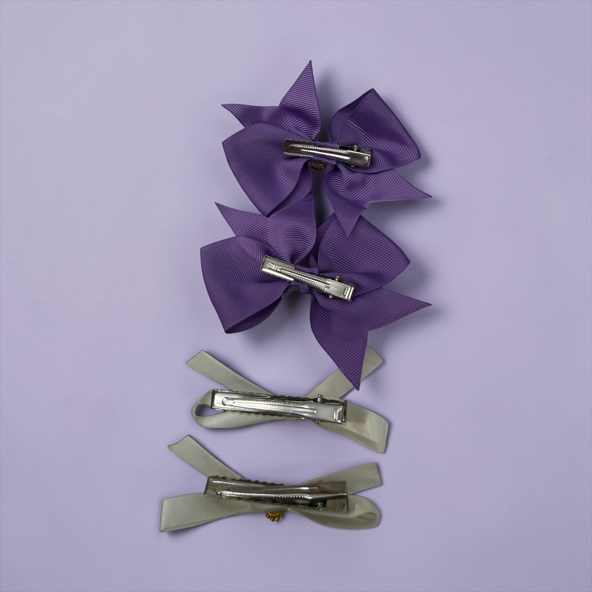 PURPLE & BLACK set of 8