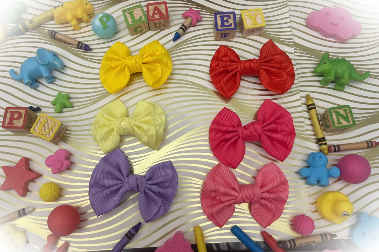 GROSSGRAIN BOW set of 6