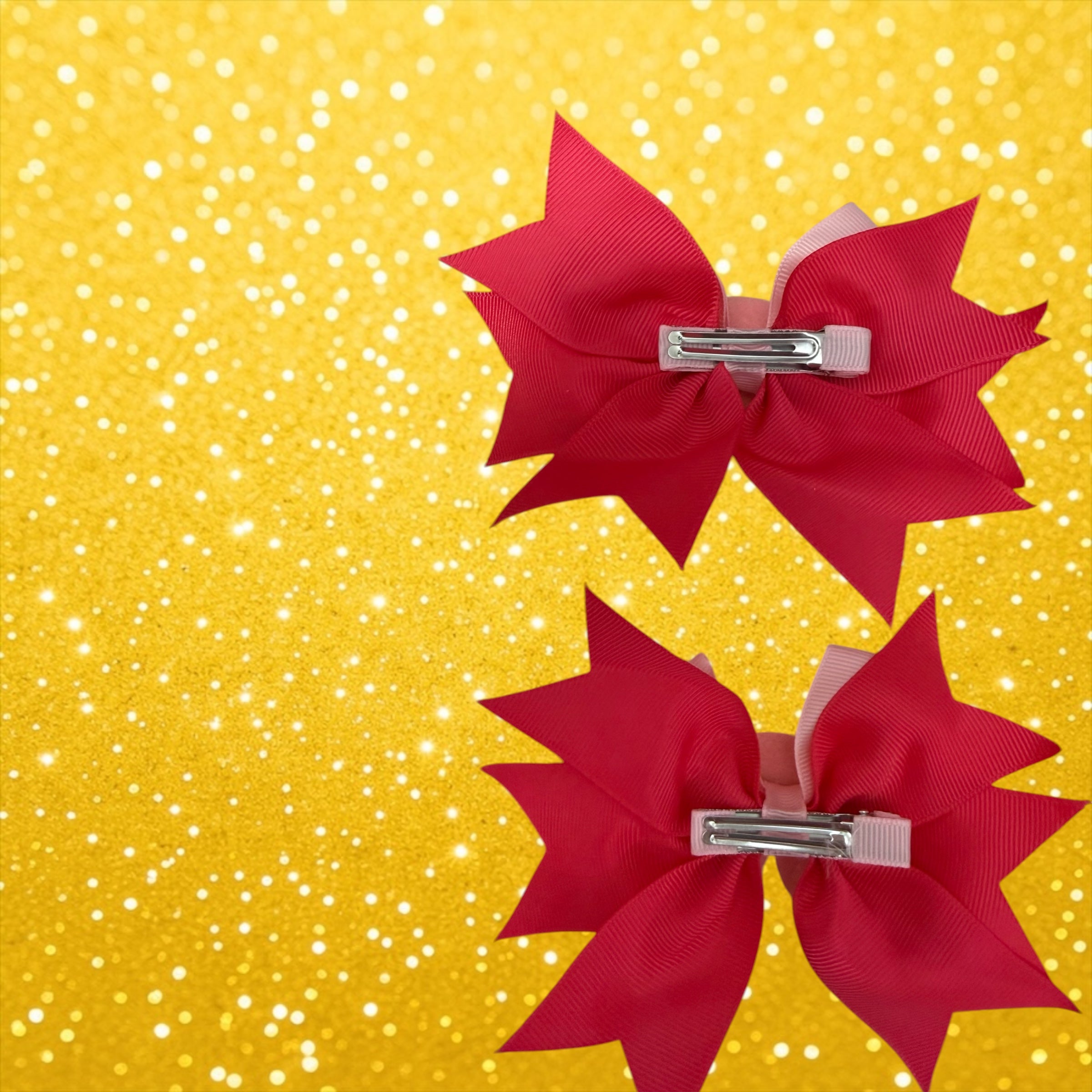 EASTER HAIR BOWS set of 4