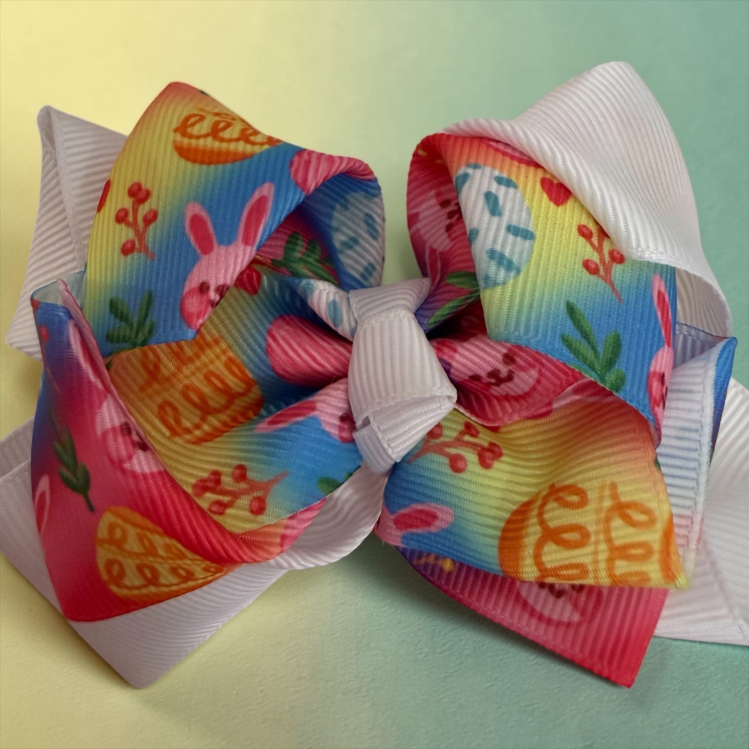 EASTER HAIR BOWS set of 4